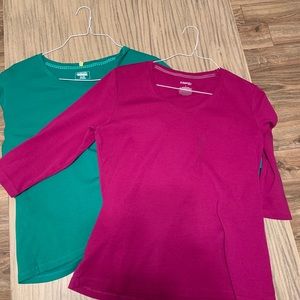 3/4 sleeve tops